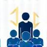 Icon representing staffing solutions
